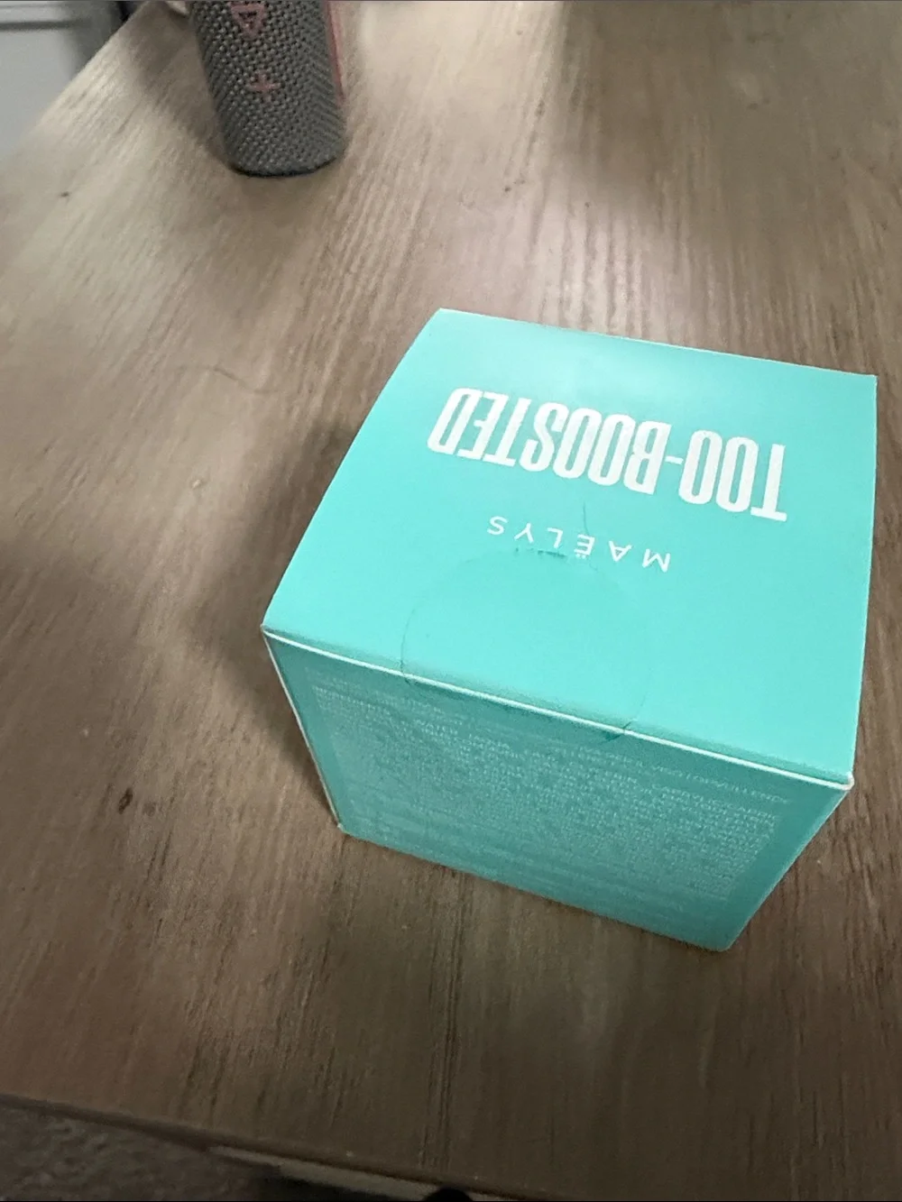 MAËLYS Too-Boosted Face Filling Cream — White & Teal